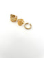 Adjustable Golden Asymmetrical Ring - 18k Gold Plated