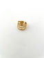 Adjustable Golden Asymmetrical Ring - 18k Gold Plated