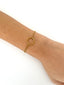 Golden Circle Bracelet - Adjustable - 18k Gold Plated