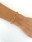 Link Chain Bracelet - Stainless Steel -18k Gold Plated