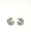 Metallic Look Loop Earring - Stainless Steel