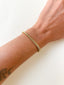 Chain Bracelet - Stainless Steel - 18k Gold Plated